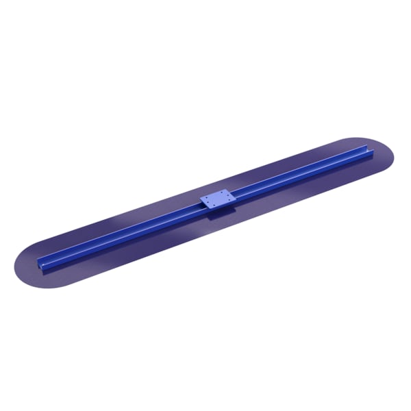 Bon Tool Bon 12-819 Big Blue Bull Trowel, Blue Steel 72" X 12" Rnd End 12-819 - main